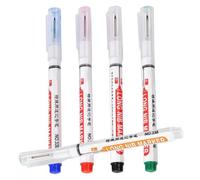 HOMSFOU 1set Woodworking Marker Multi Use Marking Pens for Deep Drilling Quick Dry for Carpenters and DIY Projects Precision Tools for Marking Drill Positions Furniture and More 5pcs
