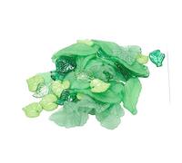 HOMSFOU 2 Boxes Leaf Acrylic Pendants Jewelry Making Accessories for Necklaces Earrings Bracelets Unique DIY Fashion Designs for Creative Projects
