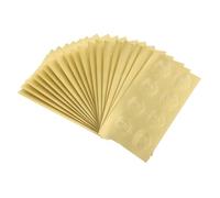 HOMSFOU 20 Sheets Embossed Seal Stickers Self Adhesive Decorative Envelope Label Stickers for Handmade Gifts Bakery Candy Packaging Party Use