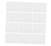 HOMSFOU 200pcs No Iron Washable Self Adhesive Clothing Labels Writable Fabric Tags for T Shirts Backpacks Shoes Laundry Stickers for Daycare Nursing Home Easy Application