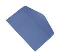 HOMSFOU 20PCS Blue Business Invitation Envelopes for Cards Paper Material Clean Elegant Design Proper for Meetings Graduations Bridal Showers Birthday Parties