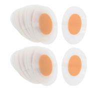 HOMSFOU 20pcs Heel Anti-wear Pastes Heel Liner Stickers Non-Woven Fabric PVC and Comfortable Design Skin-Friendly Foot Protection for High Shoes Women Men