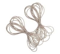 HOMSFOU 20pcs Microphone Shock Mount Rubber Elastic Bands Replacement Mic Holder Accessories for Condenser Mic Suspension Mount for Recording Setup