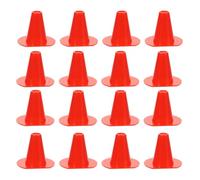 HOMSFOU 20pcs Red Plastic Cone Shaped Bee Escape Gate Beehive Entrance Exit Reducer One-way Nest Door Discs for Beekeeping Supplies