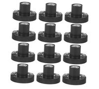 HOMSFOU 20pcs Small Lamp Base Screw Socket Bulb Holder for Physics Experiments Portable Compact Electrical Test Light Bulb Socket Easy Installation Material