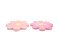 HOMSFOU 20pcs Vintage Daisy-Shaped Floral Paper Napkins for Birthday Party Decorations, ’s Picnic Tableware, Disposable Retro Flower Napkins for Holiday and Festival Use