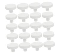 HOMSFOU 20pcs White Ceramic Coral Frag Rack T Shaped Coral Support Aquarium Stand Base for Nurture and Reproduction in Marine Fish Tanks