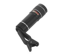 HOMSFOU 20X Telephoto Lens for Smartphones High Definition Monocular Camera Lens Clip for Photography Black Compatible Most Mobile Phones