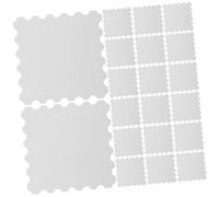 HOMSFOU 25 Sheet DIY Blank Watercolor Postcards Perforated Art Greeting Cards for Creative Card Crafting for Unique Personal Expressions and Artistic Projects