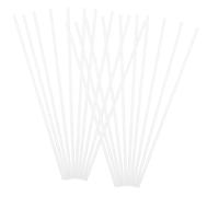 HOMSFOU 25Pcs 4Mm Acrylic Support Rods for DIY Doll Figures - Round Acrylic Dowels for Clay Sculpting and Crafting Accessories - Doll Display Stands for Model Making