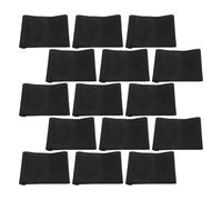 HOMSFOU 25pcs Adjustable Black Mourning Arm Bands for Funeral Memorials Dignified Design for Sports Teams Easy to Carry and Distribute Versatile for Soccer and Events