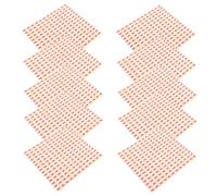 HOMSFOU 2700 Pcs Red Small Arrow Self Adhesive Labels for Marking and Organizing Stickers for Product Inspection Defect Highlighting and Quality Control Tasks