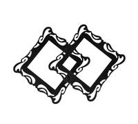 HOMSFOU 2Pcs Acrylic Light Switch Stickers Removable Decorative Decals for Home Wall Art and DIY Projects Easy to Apply Durable Stylish Design Black