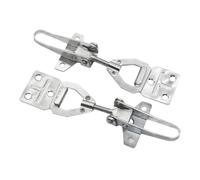 HOMSFOU 2pcs Beehive Box Connector Buckle with Adjustable Secure Connection Galvanized Steel Simple Elegant Appearance for Beekeeping Hive Lock Latch