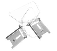 HOMSFOU 2pcs Bench Grinder Eye Shield Kit Stainless Steel and Abs Protective Guard with Transparent Dust Shield Easy Installation Rust-Resistant Safety Cover