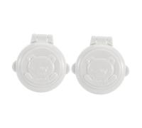 HOMSFOU 2pcs Button Safety Lock for Boy Girl Security Car Start Button Cover Washing Machine Switch Lock Boy Girl Prevent Accidental Operation