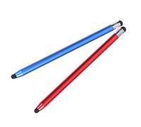 HOMSFOU 2pcs Capacitive Stylus Touch Screen Stylus Pen Made of Copper Aluminum Alloy with Natural Writing Feeling and Comfortable Hold for Drawing and Note-taking on Tablets and Phones
