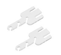 HOMSFOU 2pcs Compact Tension Forks Adapter for Addi King Express Knitting Machines Yarn Tensioner Rods Home Supply Accessories for Smooth Operation