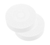 HOMSFOU 2pcs Discreet Security Shell Hidden Cash Hider Organizer with Realistic Sensor Alarm Design Lightweight Ceiling Storage Container for Valuables and Jewelry Protection