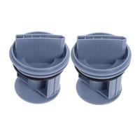 HOMSFOU 2pcs Drainage Pump Filter for Washing Machine Washer Drain Hose Holder Water Filter Plastic Cover for Drainage System