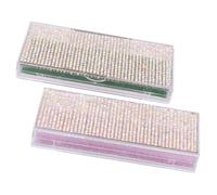 HOMSFOU 2pcs Eyelash Case False Eyelash Container Plastic Storage Box and Tools Easy Open and Close for Personal Use and Professional Beauty Salons
