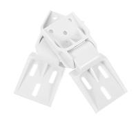 HOMSFOU 2pcs Freezer Door Hinges with Large Plastic Hook Refrigerator Replacement Hinges for Commercial Fridge Freezer Display Cabinets Easy Installation