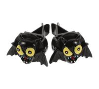 HOMSFOU 2pcs Halloween Car Air Freshener Black Resin Car Interior Accessories Emits Pleasant Scent Easy to Install and Remove Unique Design Halloween Decorations and Other Spaces
