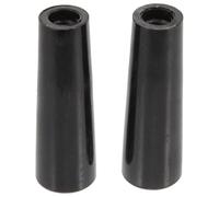 HOMSFOU 2pcs Heavy Duty Beer Tap Handles for Kegerator Draft Faucet Replacement, Bakelite Small Keg Tap Handles Suitable for Home Bar and Party Keg Dispensers