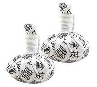 HOMSFOU 2pcs Herbal Moxibustion Massage Balls Heating Bags for Sore Muscle Relief, Back and Shoulder Massager, Portable Traditional Chinese Medicine Therapy Tool