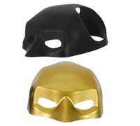 HOMSFOU 2pcs Lightweight Bat Shaped Halloween Costume Accessory Made of Plastic for Carnival Parties and Daily Fun, Providing an Immersive Dress up Experience with Mysterious Flair