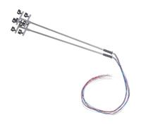 HOMSFOU 2Pcs Miniature Court Lamps Decorative LED Lights for Fairy Gardens Durable Construction for Mini House Sand Table Scenes