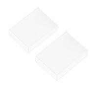 HOMSFOU 2pcs Mm Glass Cuvette for Spectrophotometer, High-quality Optical Glass Material with Precise Path Length Suitable for Spectral Analysis in Laboratories