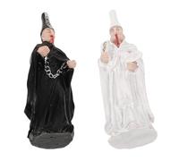 HOMSFOU 2Pcs Mystical and Figures for Sand Table Therapy Durable Miniatures for Engaging Sand Tray Decor and Creative Play