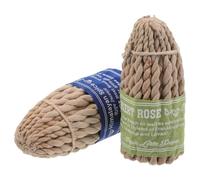 HOMSFOU 2pcs Nepalese Rope Incense Weaving Beige for Mindfulness Relaxation Office and Home Decor