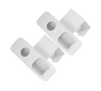HOMSFOU 2pcs No-Drill Anti-Theft Video Doorbell Mount Bracket with Rainproof Cover Fit for Blink Doorbells Weatherproof Security Holder for Home and Apartment Doors
