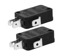 HOMSFOU 2pcs Oven Control Switch Knob Microwave Oven Door Switch Micro Home Appliance Normally Closed