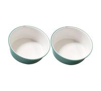 HOMSFOU 2pcs Plastic Washbasin Thickened Washbowl Bathroom Sink for Face Cleansing Washing up