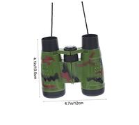 HOMSFOU 2Pcs Portable Camouflage Binoculars with Compass Outdoor Telescope for Boys and View Compact S Multi-function Binoculars for Hiking Bird Watching and Nature Exploration