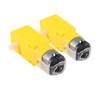 HOMSFOU 2pcs Reduction for Rc Car Robot Smart Vehicle Robotics Projects with Easy Installation and Low Noise Vibration