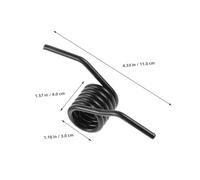 HOMSFOU 2PCS Reinforced Steel Return Springs for Horizontal Floor Jack Heavy Duty Lift Spring Replacement for Hydraulic Jack Handle Enhanced Stability for Automotive Repair and