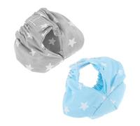 HOMSFOU 2pcs Reusable and Washable Pet Diapers for Small Pets and Rabbits, Absorbent Cotton Material with Star Pattern Design, for Daily Adventures and Outdoor Trips