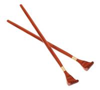 HOMSFOU 2pcs Rosewood Back Scratcher for Adults and Elderly, Household Wooden Back Itch Stopping Tool with Small Rake Design for Body Massage and Relaxation