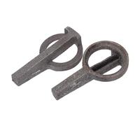 HOMSFOU 2pcs Scaffolding Locking Pins Precision Coupling Fasteners for Secure Connections Easy Installation Compatible with Various Scaffolding Components Versatile Use Construction