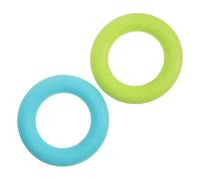 HOMSFOU 2pcs Silicone Bobbin Holder Sewing Accessories Bobbin Organizer for Thread Storage Lightweight DIY Craft Supply in Apple Green and Light Blue