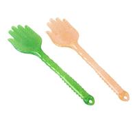 HOMSFOU 2pcs Silicone Body Massage Pat Acupoint Tapping Tool Handheld Massage Stick for Full Body Deep Tissue Muscle Relief and Meridian Therapy at Home Random Color