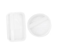 HOMSFOU 2pcs Silicone Phone Rack Molds Practical DIY Epoxy Mold for Support Durable and Reusable Design Silicone Material for Craft Projects