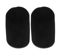 HOMSFOU 2Pcs Sponge Microphone Windscreens Compatible with Shure Sm7Db, Noise Reduction Mic Windshield Covers for Live Streaming, Karaoke, and Stage Use
