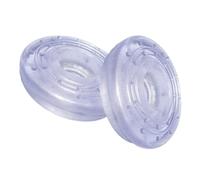 HOMSFOU 2pcs Transparent Rubber Pads for Pull Up Bar Essential Sports Equipment to Protect Door Frames Enhance Safety During Indoor Workouts Fitness Accessories for Secure Grip