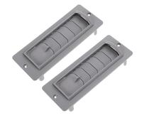 HOMSFOU 2pcs Universal Automotive Dash Vent Abs Dashboard Air Conditioner Vent with Enhanced Air Circulation and Easy Installation for Engineering Vehicles and Excavators