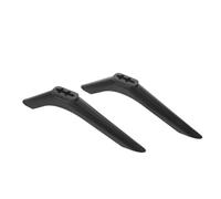 HOMSFOU 2pcs Universal Tv Stand Base with Screws, Black Tv Riser Holder and Tabletop Mount Legs for 26-43 Inch Lcd LED Flat Screen Televisions